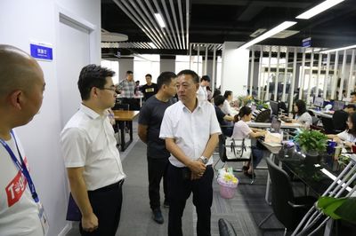 張正偉率隊赴上海網萌網絡科技招商考察，共探網絡文化產業發展新機遇
